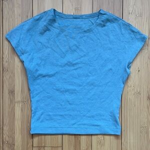 Blue Zara Women's crop Top S